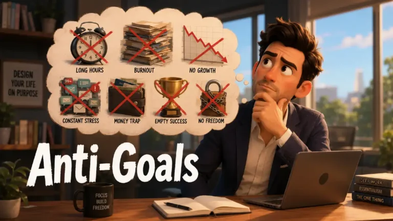 Anti-Goals: Why Knowing Where You Don’t Want to Go Is More Important Than Knowing Where You Do