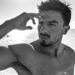 Male Model Black and White