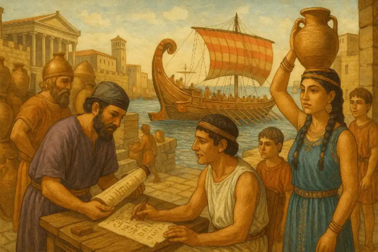 How the Phoenician Society Turned Collapse into Commercial Dominance