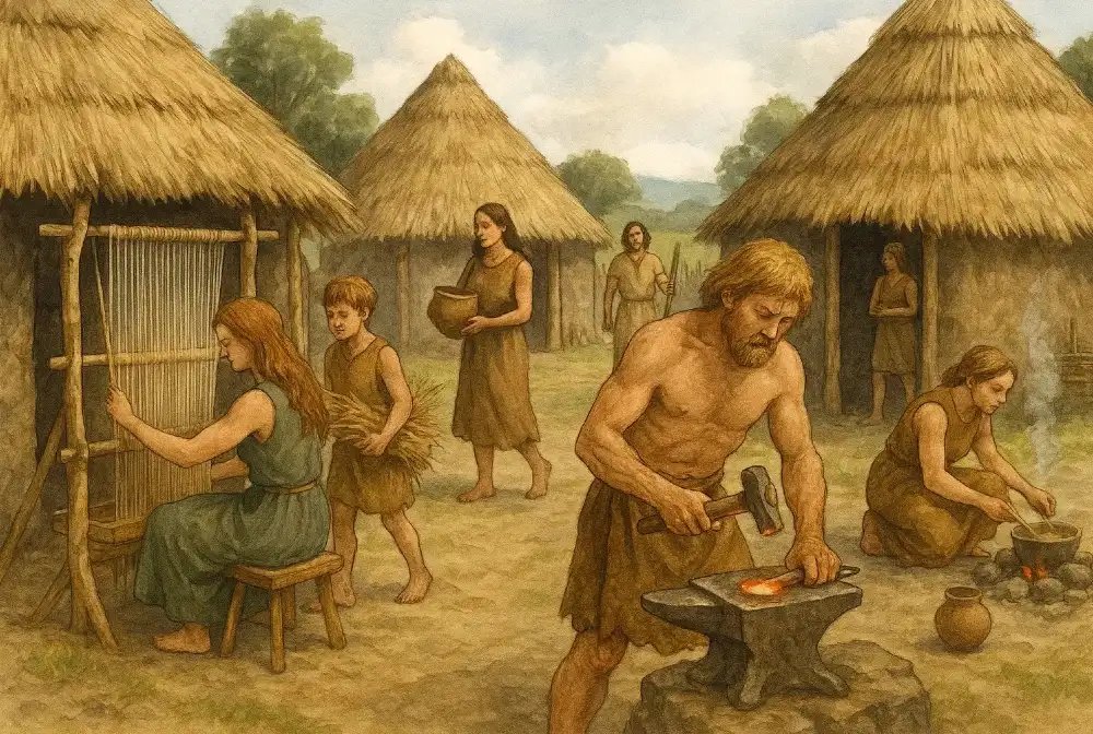 bronze age village