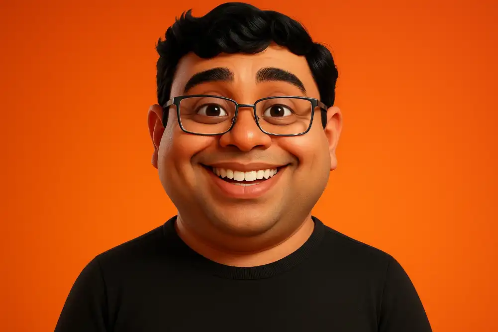 Emad Mostaque 3d Illustration