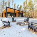 A Modern A-Frame Cabin
