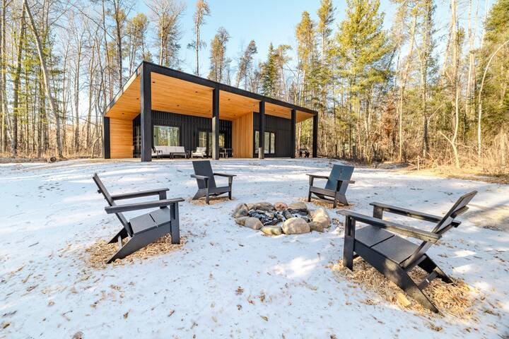 A Modern A-Frame Cabin