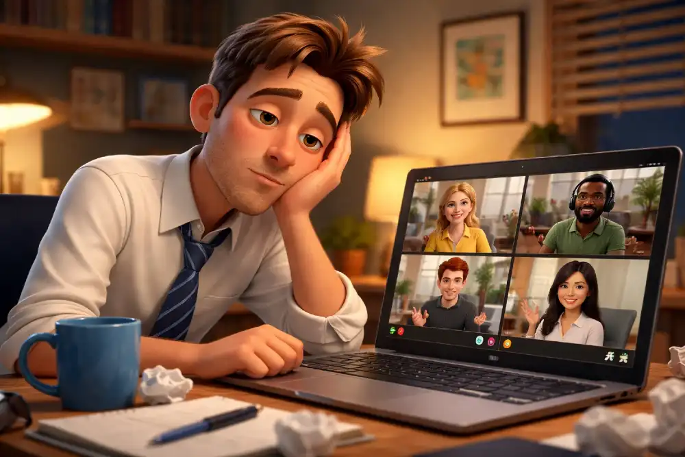 Why Video Calls Feel Exhausting: The Science Behind Digital Communication Fatigue
