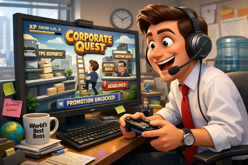 Simulation Hypothesis -The Strange Productivity Hack of Treating Reality as a Video Game