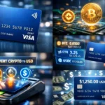 Crypto payment credit cards showing how yield-backed assets fund transactions
