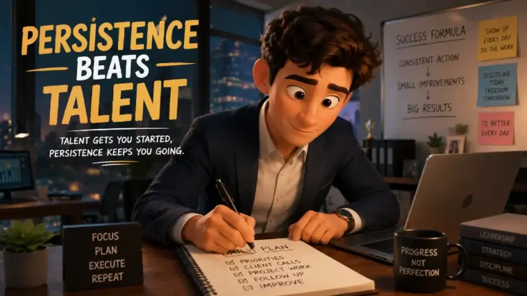 Why Persistence Beats Talent (And How to Build Yours)