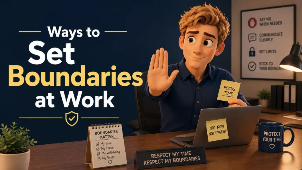 How to set boundaries at work