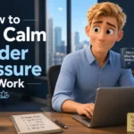 Stay calm at work