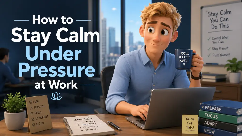 Stay calm at work