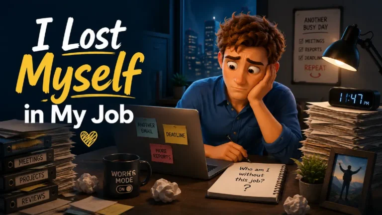 Lost Myself in My Job: How Modern Men Get Back the Person They Used to Be
