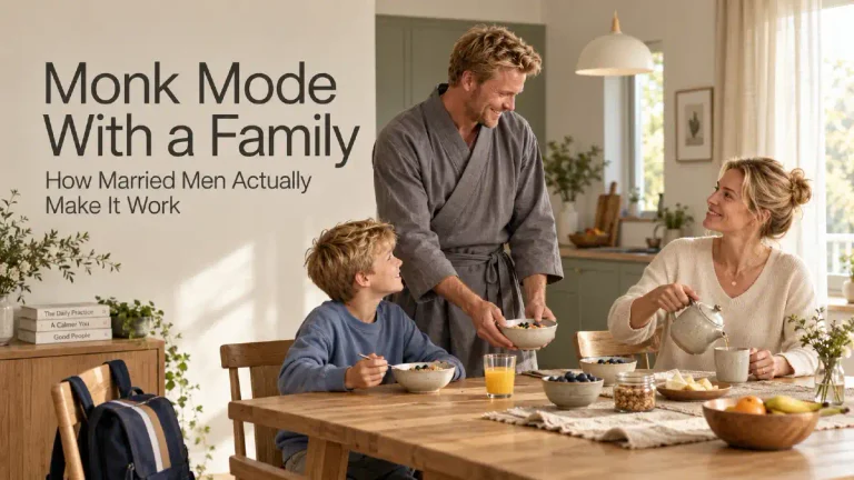 Monk Mode With a Family: How Married Men Actually Make It Work