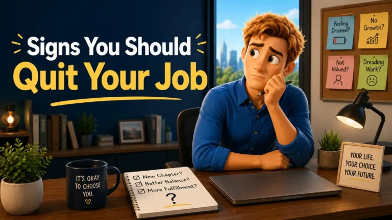 Signs You Should Quit Your Job: A Psychologist’s 5-Question Framework
