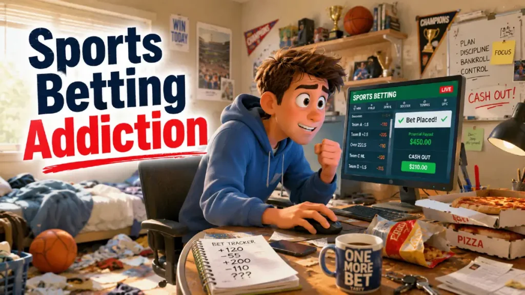 sports betting addiction men