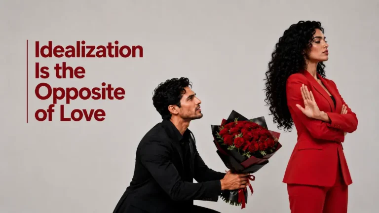 Idealization Is the Opposite of Love