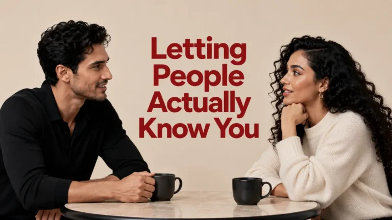 Letting People Actually Know You: A Guide to Real Vulnerability