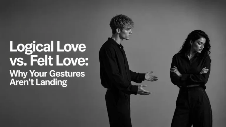 Logical Love vs. Felt Love: Why Your Gestures Aren’t Landing