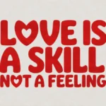 Love is a skill