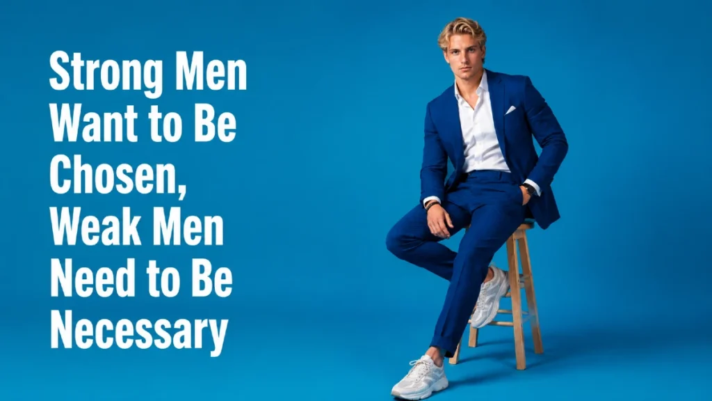 Strong men choose