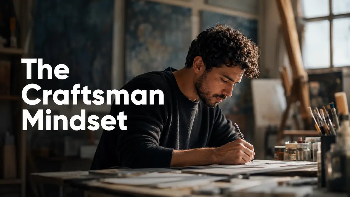The Craftsman Mindset: Why Mastery Beats Passion