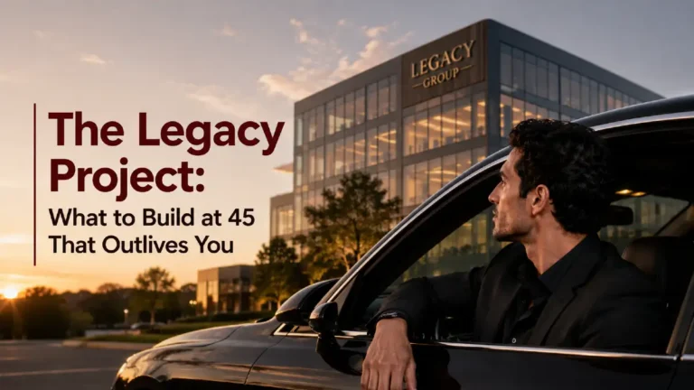 The Legacy Project: What to Build at 45 That Outlives You