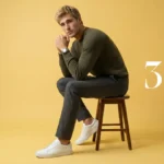 Man in his thirties focusing on career growth, family, health, wealth building and long-term purpose during the decade of building