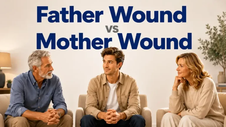 Father Wound vs Mother Wound. Why Men Carry Both Differently — And What to Do About It