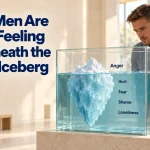 What Men Are Really Feeling Underneath the Anger Iceberg