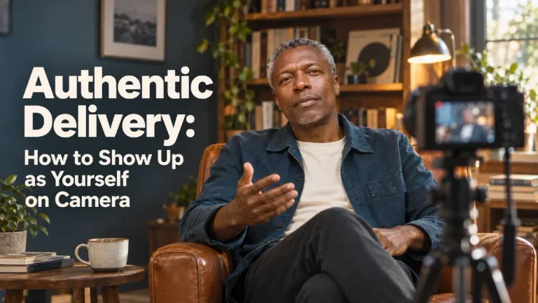 Authentic Delivery: How to Show Up as Yourself on Camera According to Caleb Ralston